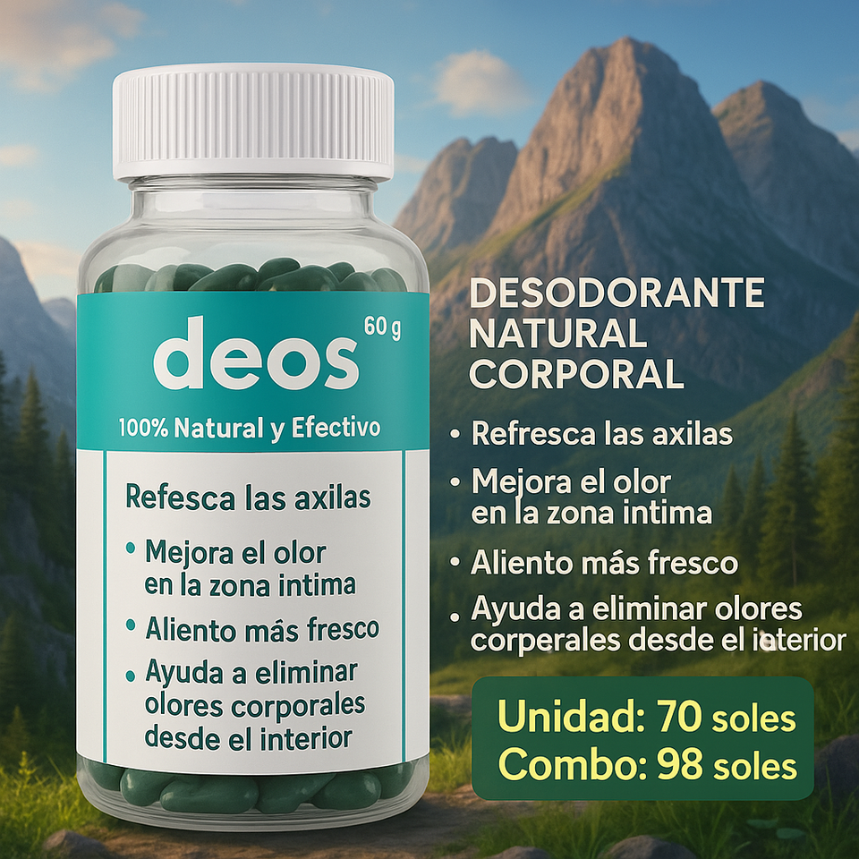 DEOS. Desodorante Corporal